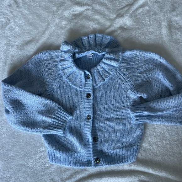 Kimchi Mirabell Sky Blue Cardigan - Picture 5 of 11